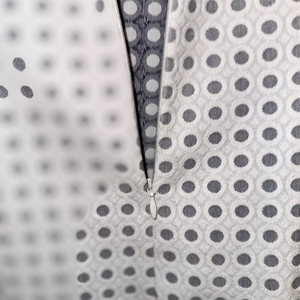 Jessica Howard Cream and Black Patterned Mini Dress - Picture 6 of 6